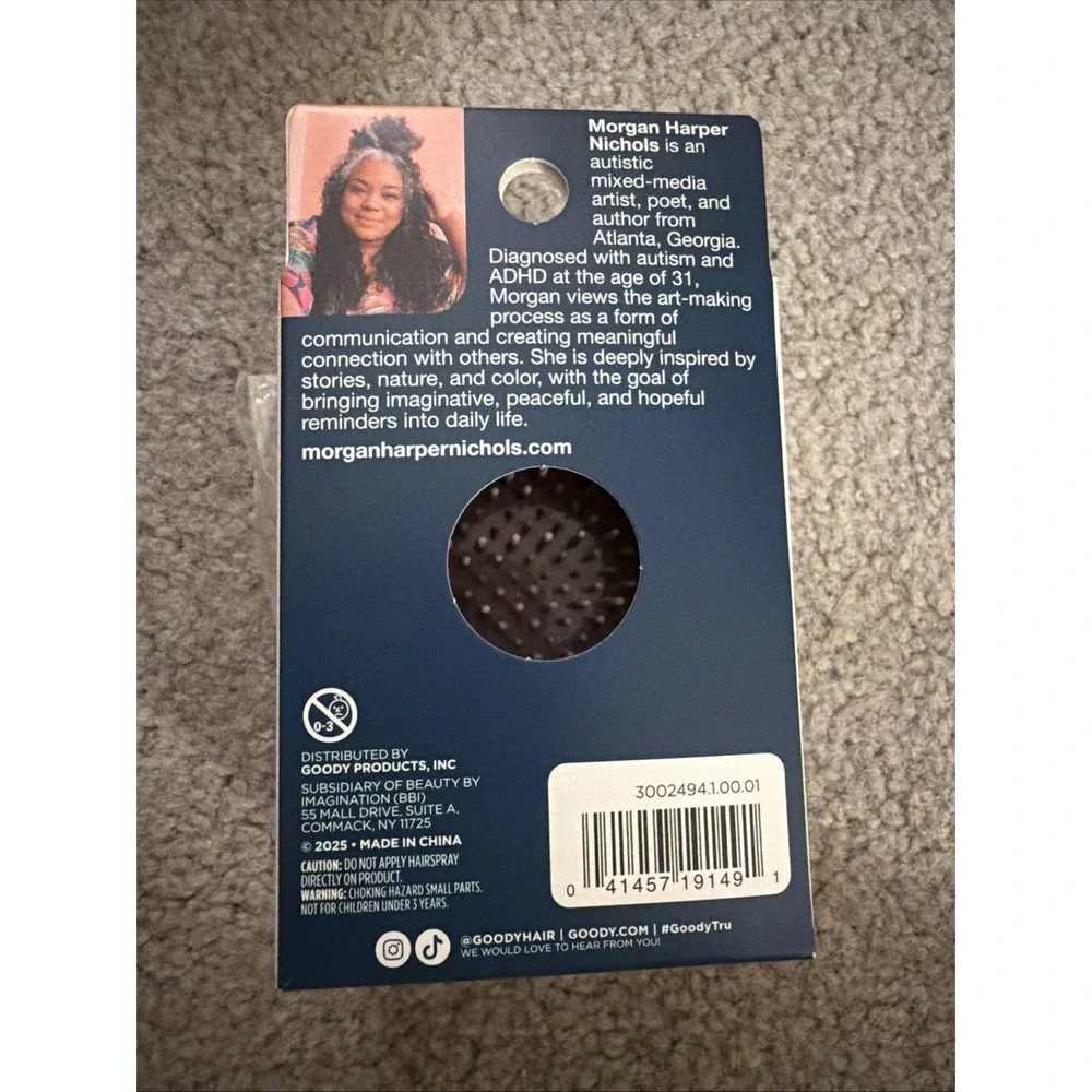 MHN x Goody Massaging Scalp Brush Ouchless New In Box